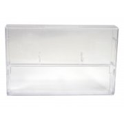 NORELCO CASSETTE BOX CLEAR