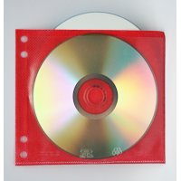 RED DOUBLE BINDER SLEEVE