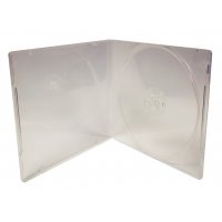 HALF SIZE DVD CASE SINGLE CLEAR (10MM)