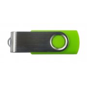 GREEN SWIVEL TOP USB 8GB