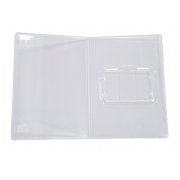 SLIM DVD CASE CLEAR TO HOLD CREDIT CARD